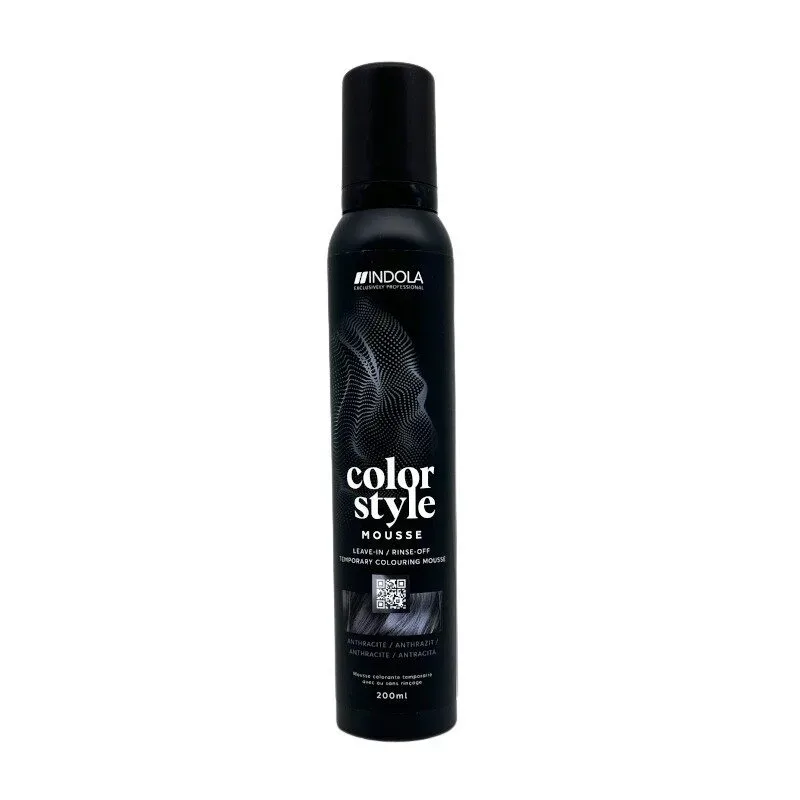 Indola Color Style Mousse Anthrazit 200 ml