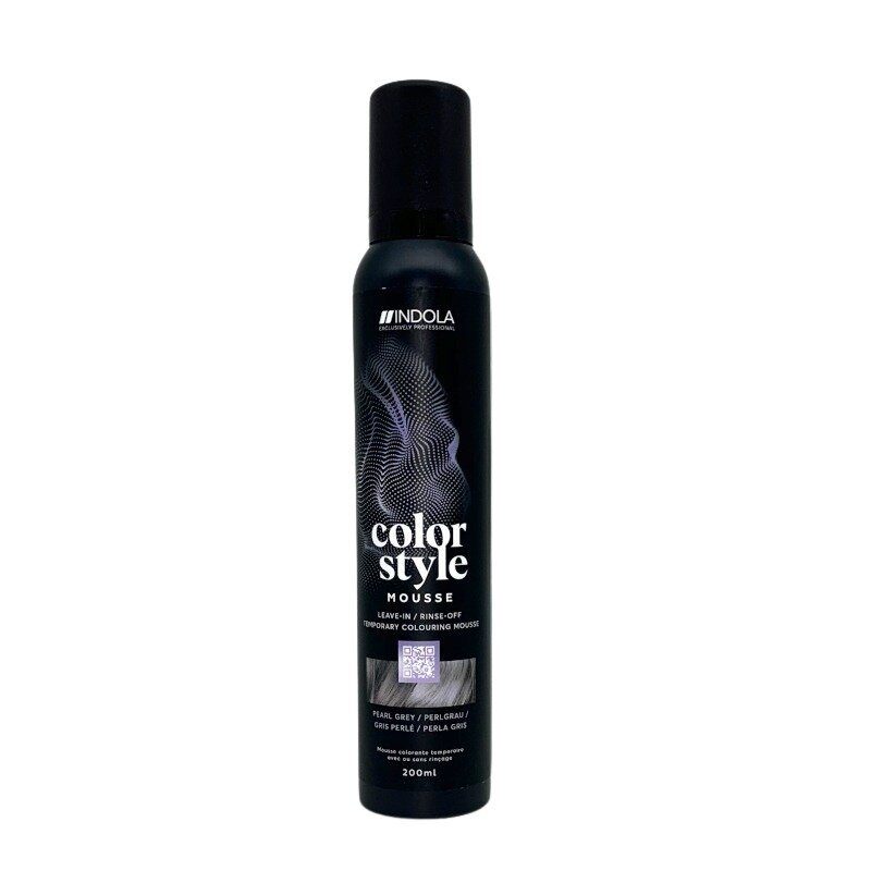 Indola Color Style Mousse Perlgrau 200 ml