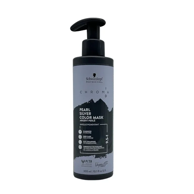 Schwarzkopf Chroma ID Bonding Color Mask 9,5-1 Pearl Silver 300 ml