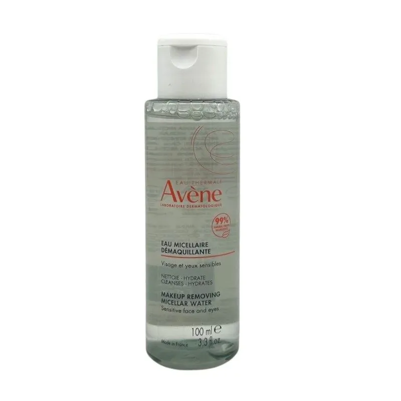 Avene - Mizellen-Reinigungslotion zum Entfernen von Make-up, Essentiel, 100  ml