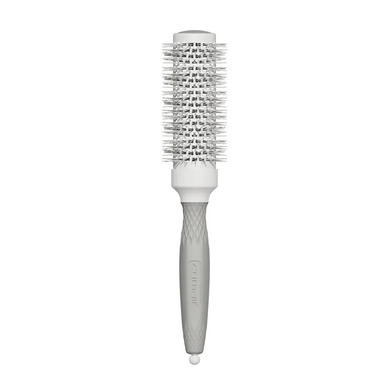 Comair Thermal Föhnbürste 33/50mm, Keramikhülse hellgrau/weiss
