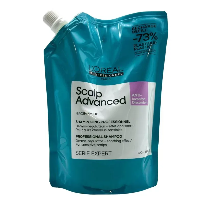 L'Or&eacute;al Serie Expert Scalp Advanced Anti-Discomfort Dermo-Regulator Shampoo 500 ml