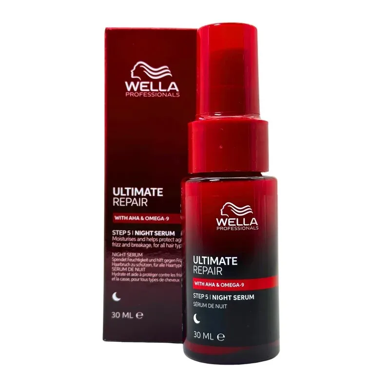 Wella Professionals Ultimate Repair Step 5 | mit AHA & Omega-9 Haaröle & -seren 30 ml