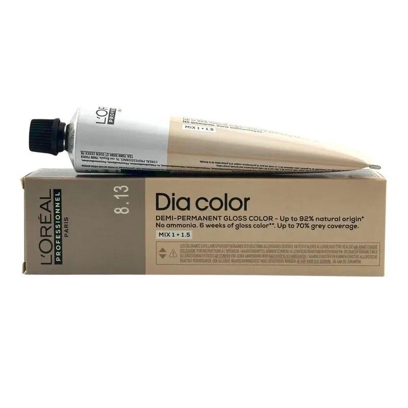 L'Oréal Professionnel Dia Color 8.13 LIGHT BLONDE ASH BEIGE 60ml