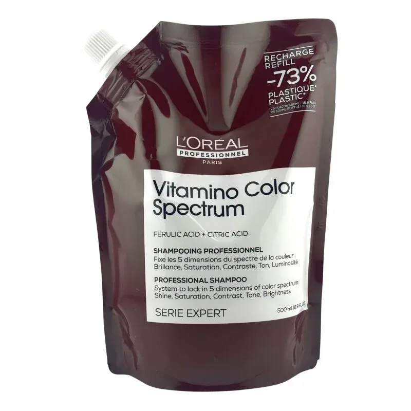 L'Or&eacute;al Professionnel Serie Expert Vitamino Color Spectrum Shampoo 500 ml Refill
