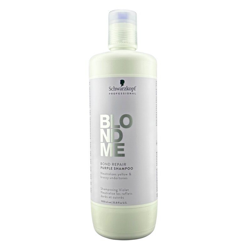 Schwarzkopf BlondMe Bond Repair Purple Shampoo 1000 ml