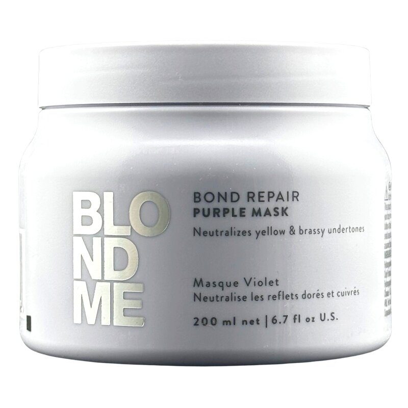 Schwarzkopf BlondMe Bond Repair Purple Mask 200 ml