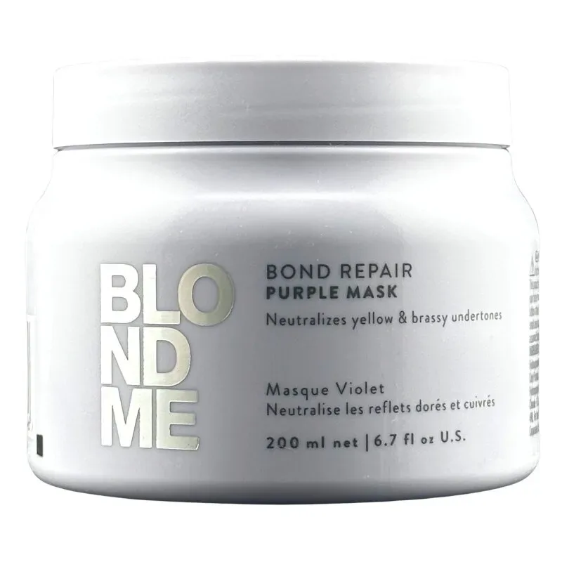 Schwarzkopf BlondMe Bond Repair Purple Mask 200 ml