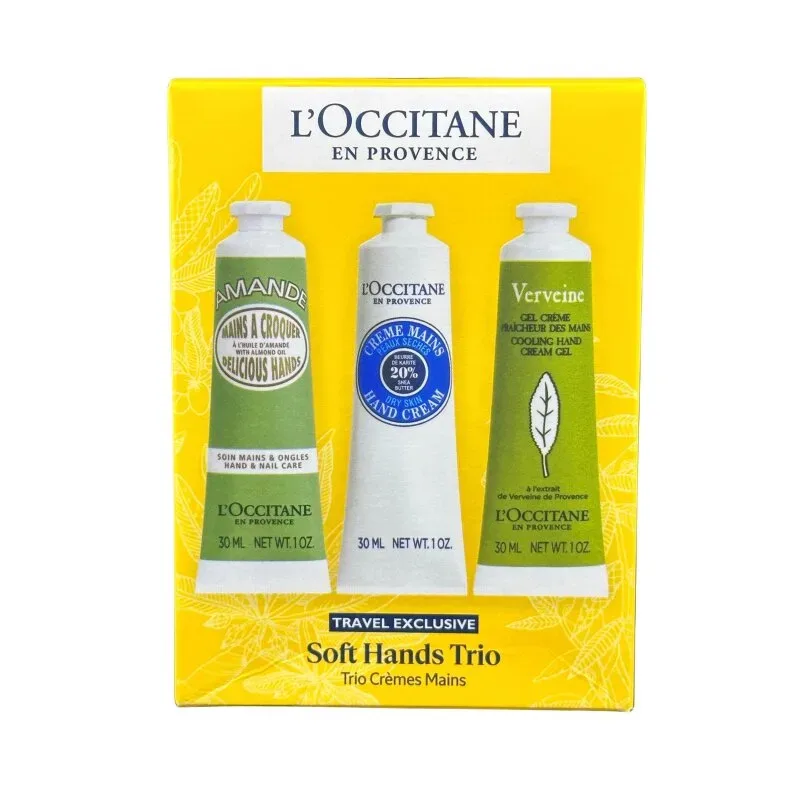 L'Occitane Soft Hands Trio Set 3 x 30 ml