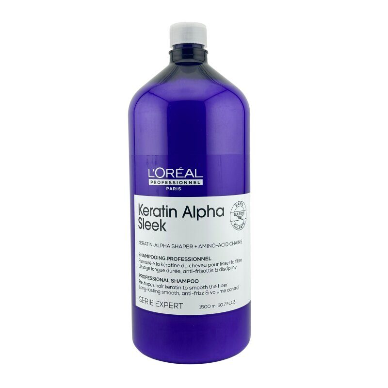 L'Oréal Professionnel SE Keratin Alpha Sleek Shampoo 1500ml