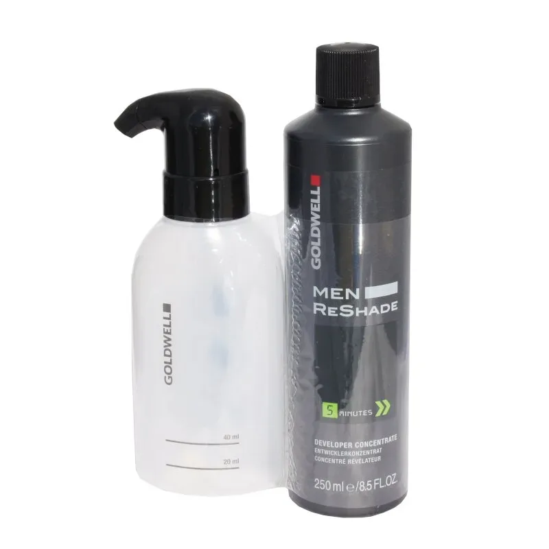 Goldwell MEN RESHADE DEVELOPER CONCENTRATE 250ML + APPLICATOR BOTTLE 250ml