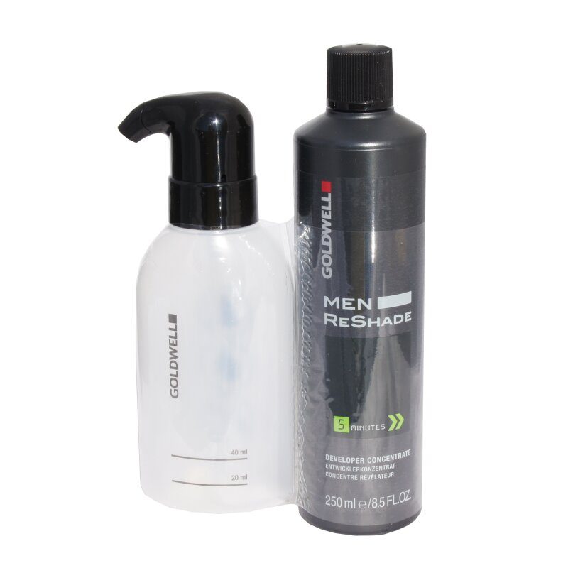 Goldwell MEN RESHADE DEVELOPER CONCENTRATE 250ML + APPLICATOR BOTTLE 250ml