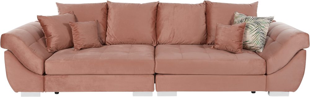 INOSIGN Big-Sofa »Rom« Steppung im Sitzbereich, Federkern-Polsterung