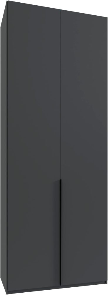 Wimex Kleiderschrank »Mugano,in 8 Breiten,3 Höhen,2 Tiefen, viele Farben, Made in Germany«, (in Basic oder Premium Ausstattung mit 2 weiteren Einlegeböden), mit langen oder kurzen Griffen aus Metall, mit oder ohne Spiegel