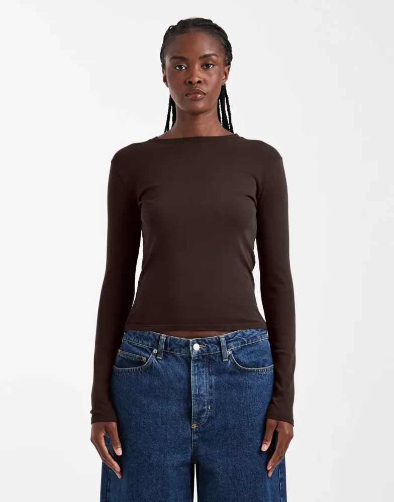 TOPSHOP Langarmshirt 
