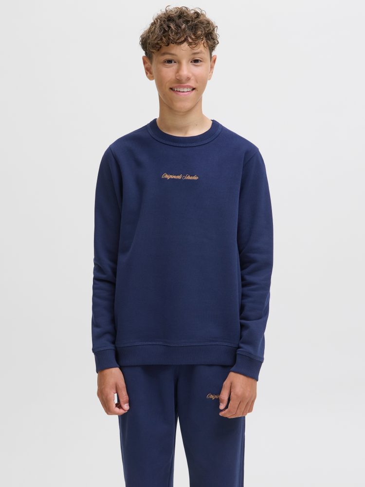 Jack & Jones Junior Sweatshirt »JORNORREBRO EMB SWEAT CREW NOOS JNR«
