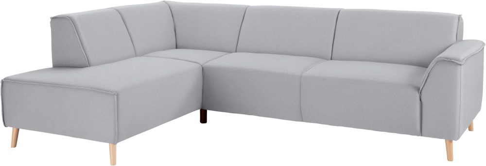 andas Ecksofa »Janek«, mit Federkern und Keder in scandinavischem Design