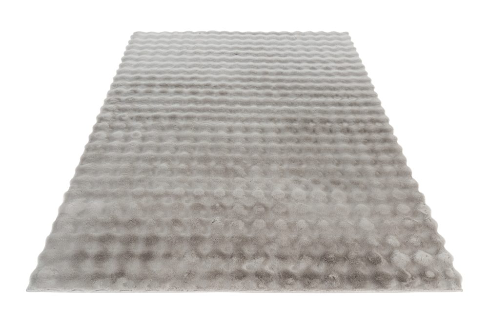Obsession Teppich »My Aspen 485«, rechteckig, Uni Farben, besonders weich, Hoch-Tief Effekt, handgetuftet