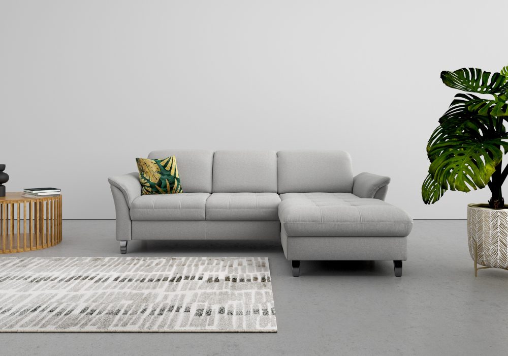 sit&more Ecksofa, wahlweise mit Kopfteilverstellung, Bettfunktion und Bettkasten
