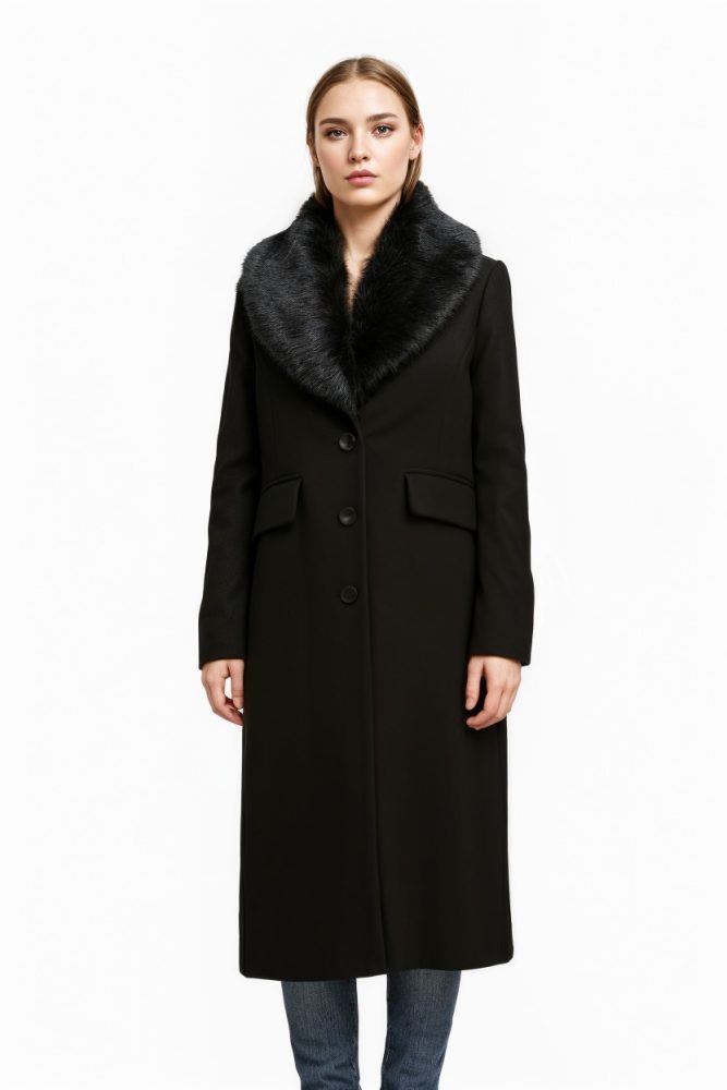 ONLY Langmantel »ONLANNIE LIFE FUR COLLAR COAT CC OTW«