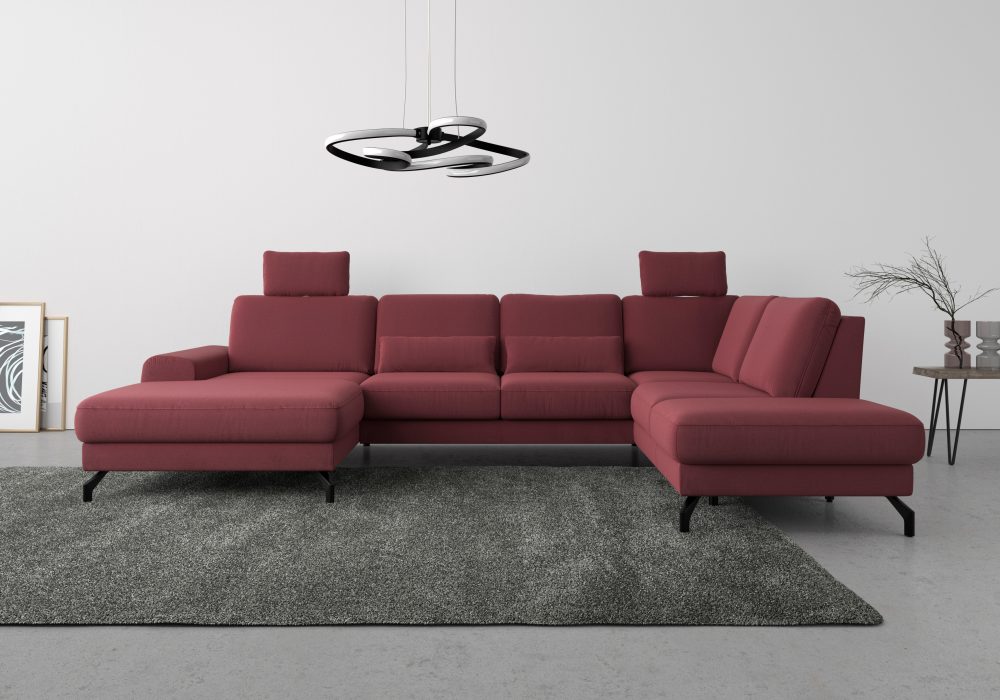 sit&more Wohnlandschaft »Cinturo«, inklusive Sitztiefenverstellung und Federkern