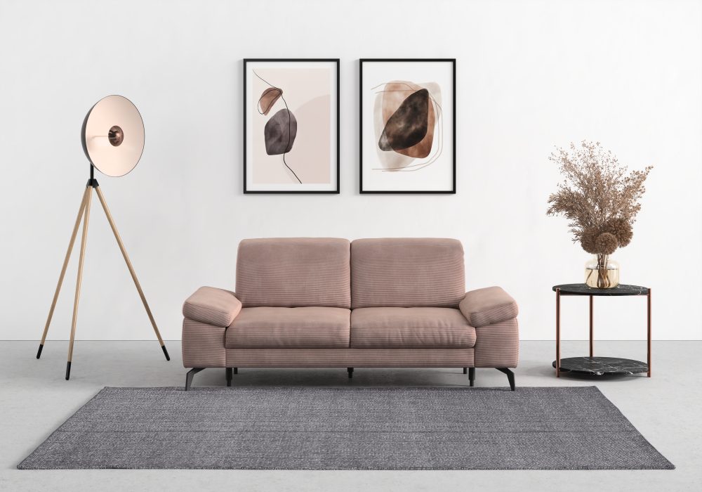 sit&more 2,5-Sitzer »Cabana«, Breite 211 cm, mit oder ohne Sitztiefen-, und Kopfteilfunktion