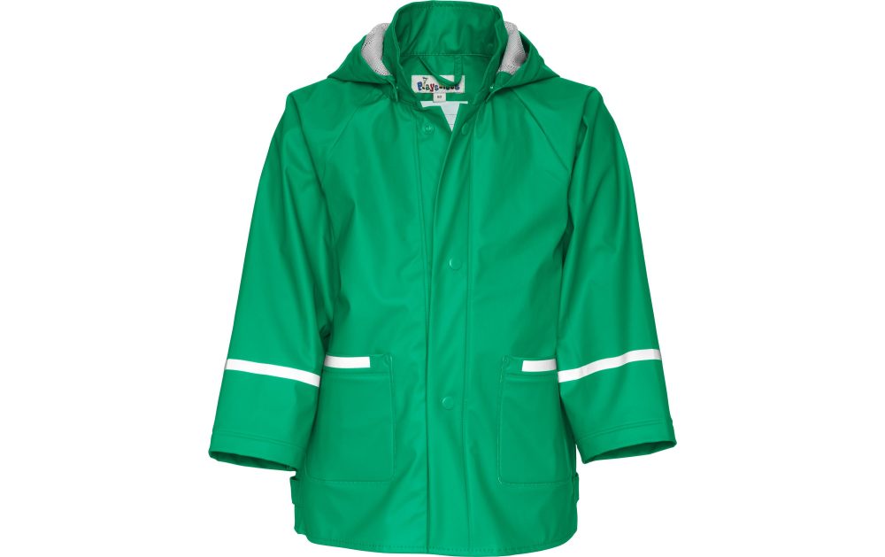 Playshoes Regenjacke BASIC in grün in Gr. 104