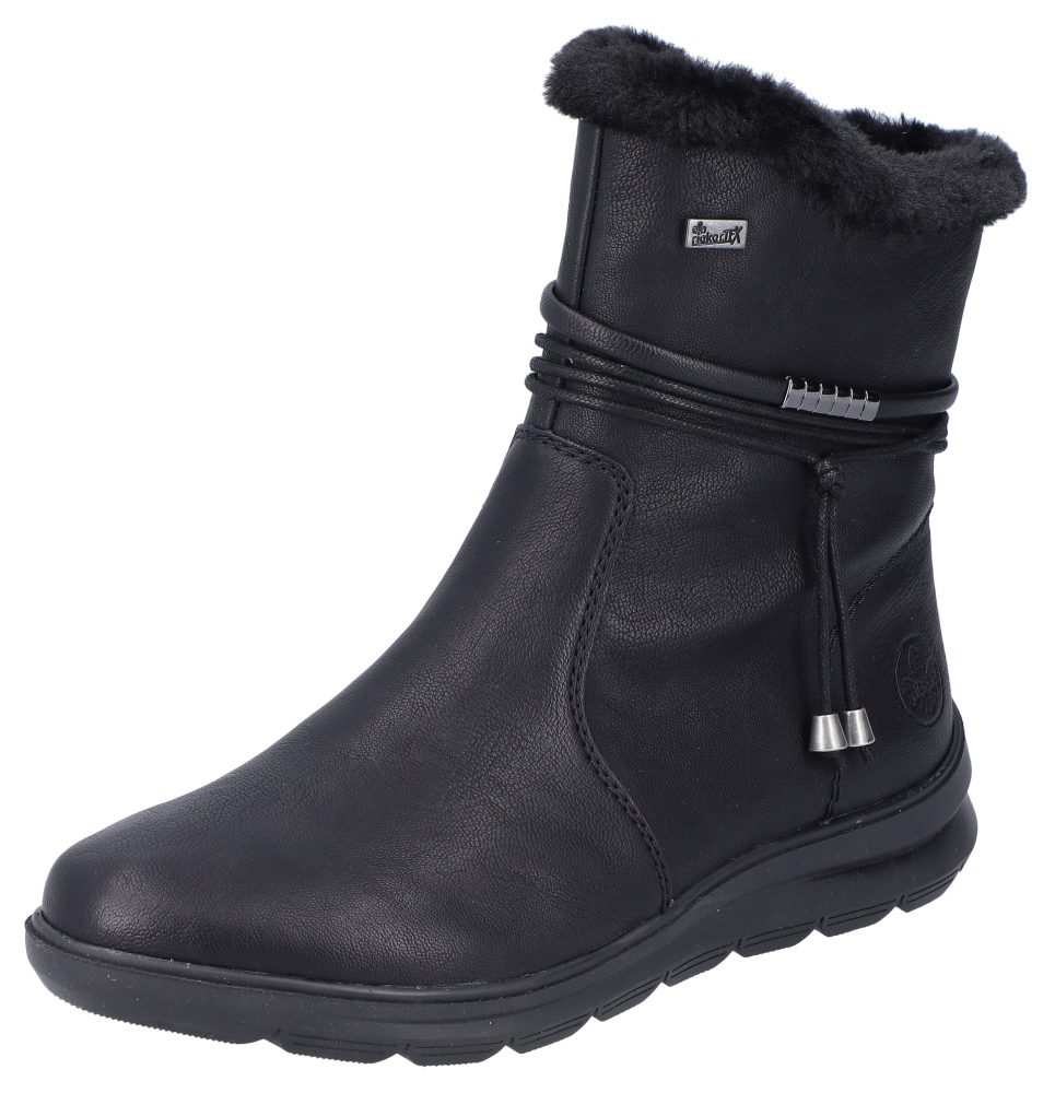 Stiefelette Damen Schwarz 37