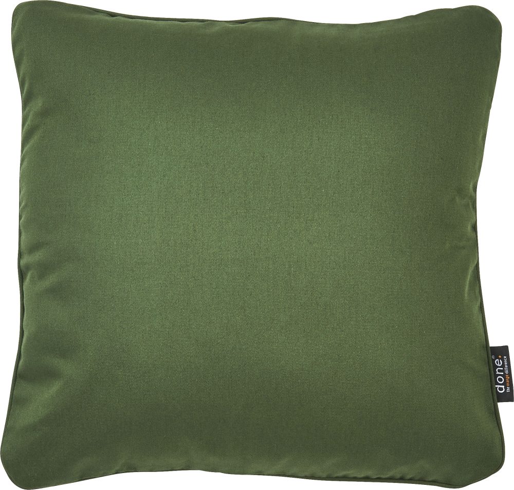 XXXLutz Kissenhülle 45/45 cm , Cs12-454-0323 Uni , Dunkelgrün , Textil , 45 cm , hochwertige Qualität, formstabil, langlebig , 004318003504