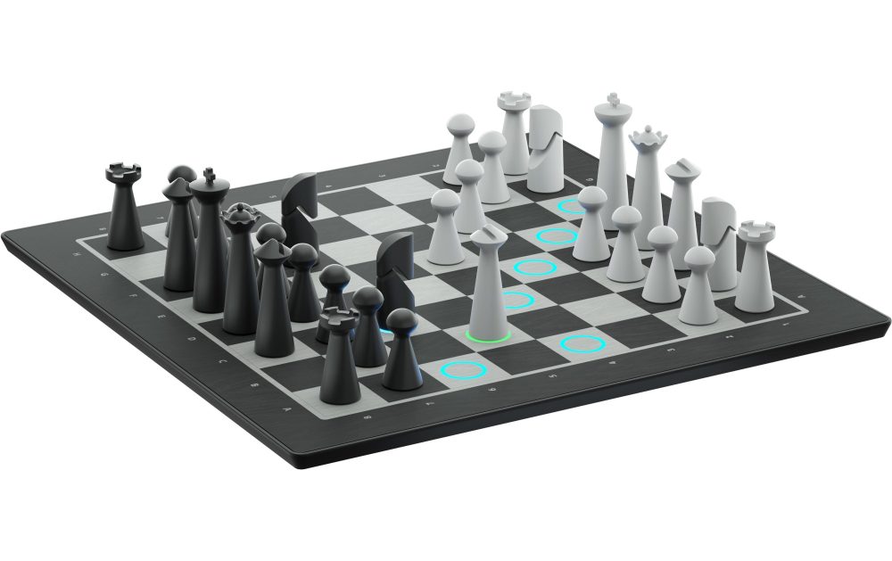 Particula Mini Schachbrett LED-Lichtsystem, Chess.com, Lichess.Org