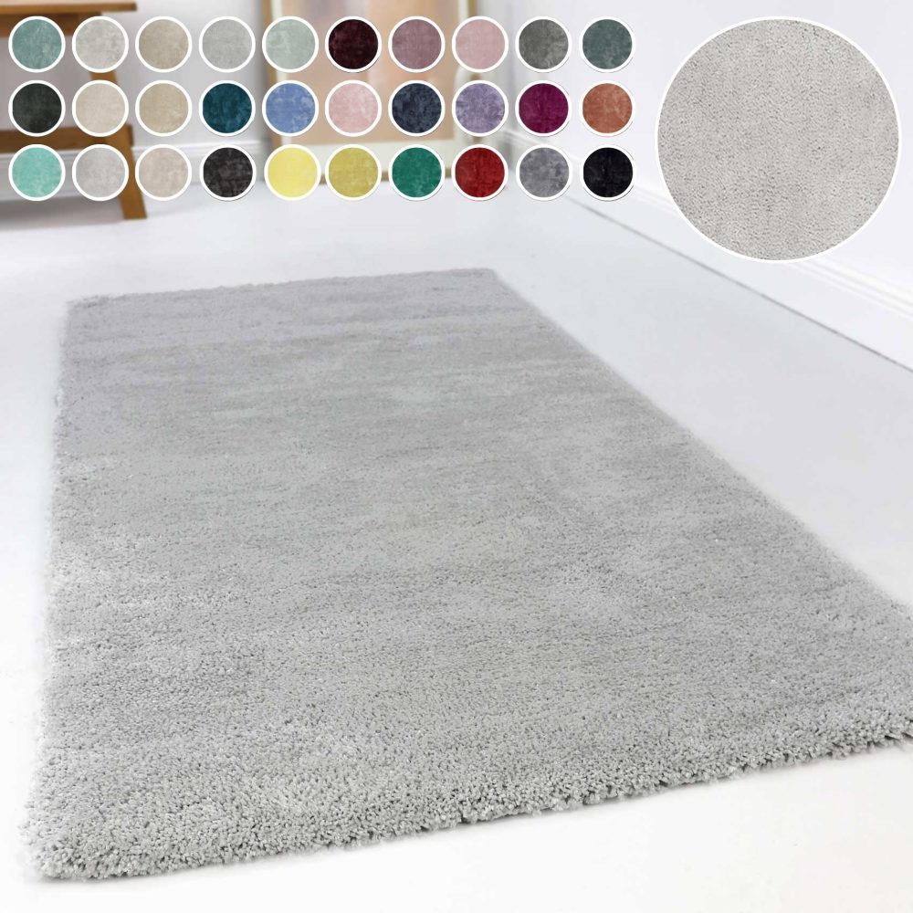 Esprit Hochflor-Teppich »Relaxx«, rund, 25 mm Höhe