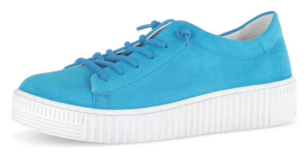 Gabor Slip-On Sneaker, Freizeitschuh, Halbschuh, Slipper mit Ziernähten