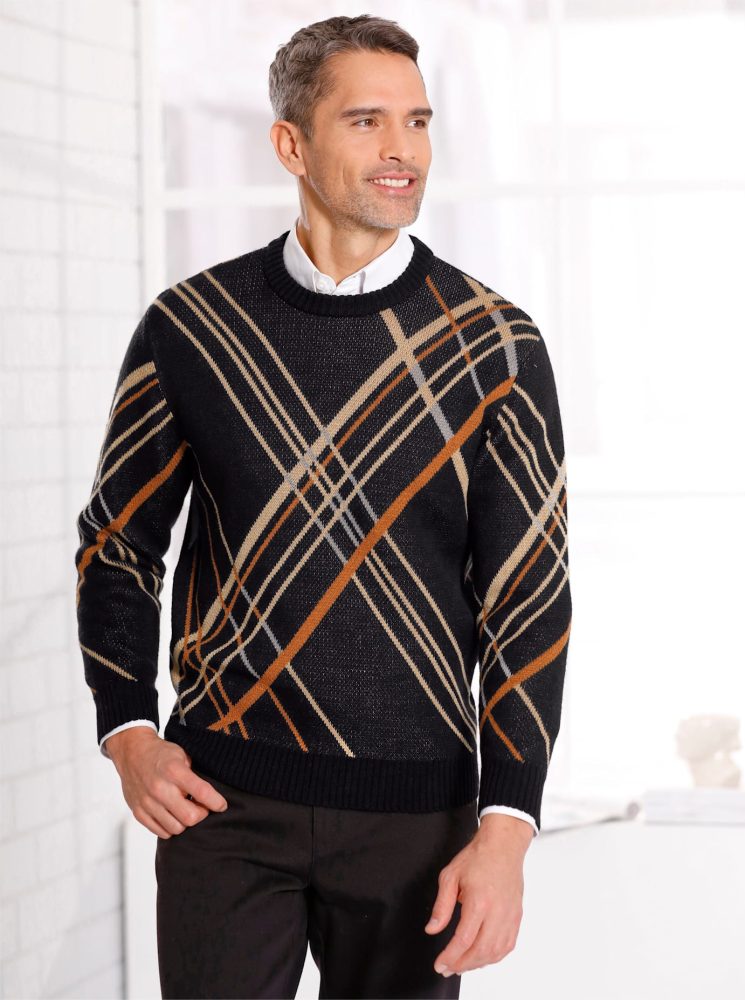 Classic Rundhalspullover »Rundhals-Pullover«