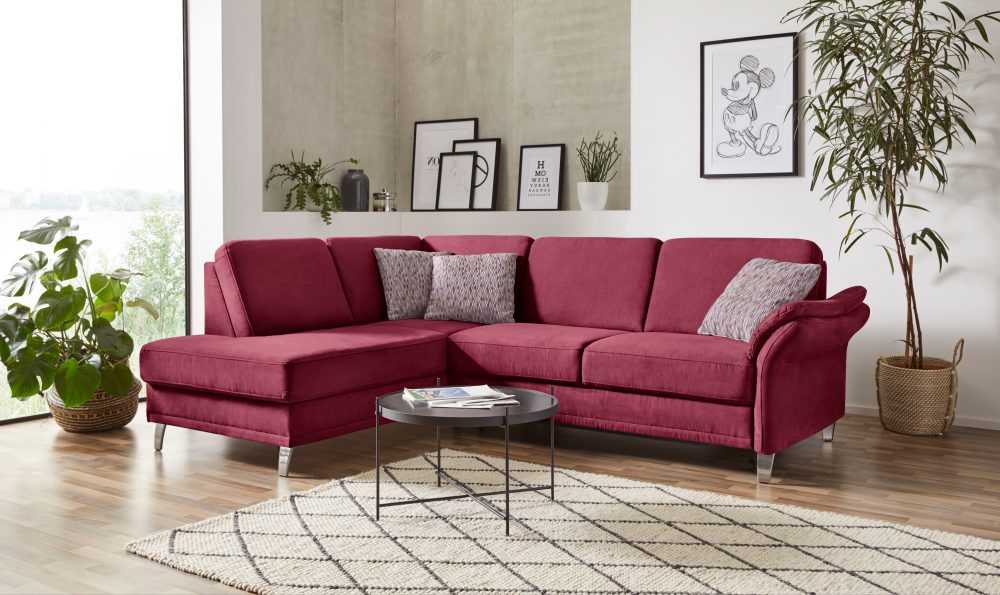 sit&more Ecksofa »Clio V«, wahlweise mit Bettfunktion und Bettkasten, inklusive Federkern