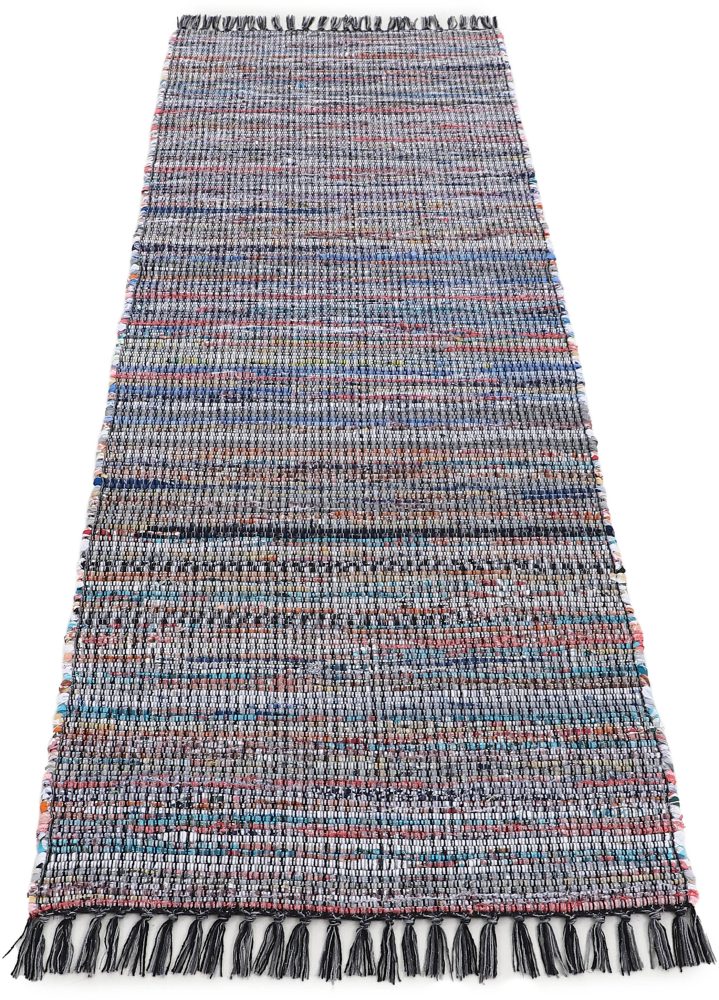 carpetfine Läufer »Kelim Chindi«, rechteckig, 6 mm Höhe, Flachgewebe Wendeteppich mit Fransen, Wohnzimmer