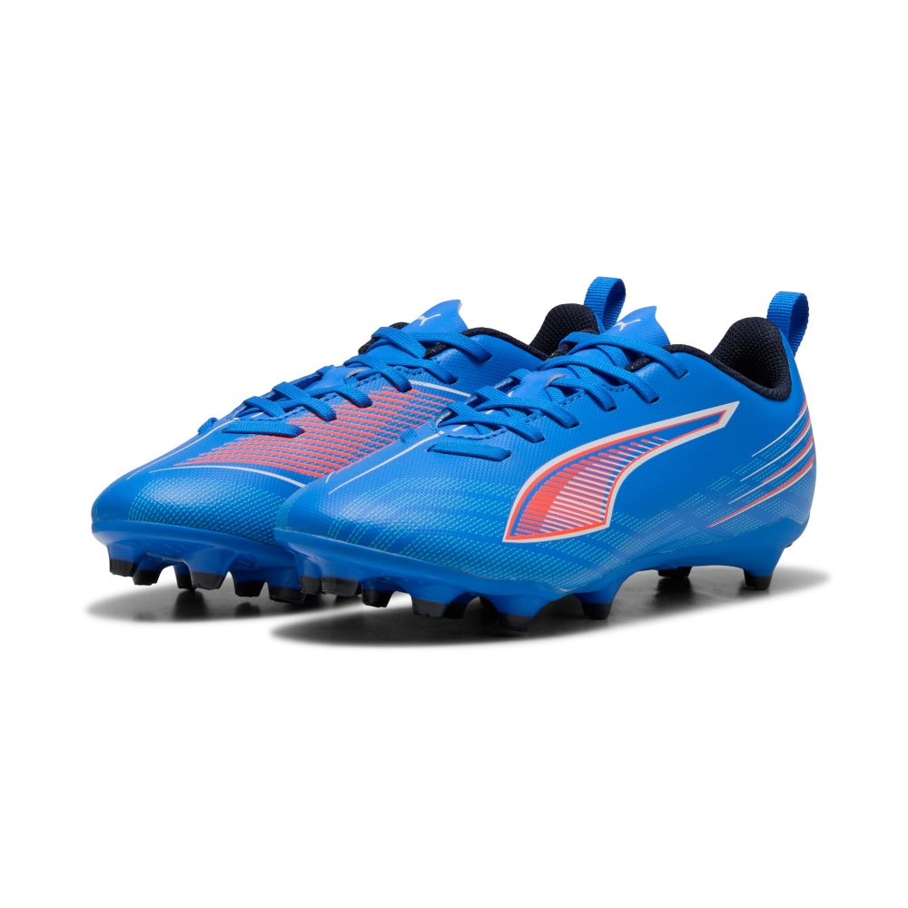 PUMA Kinder Fußballschuhe ULTRA 6 PLAY FG/AG Jr Nocken weiss | 34