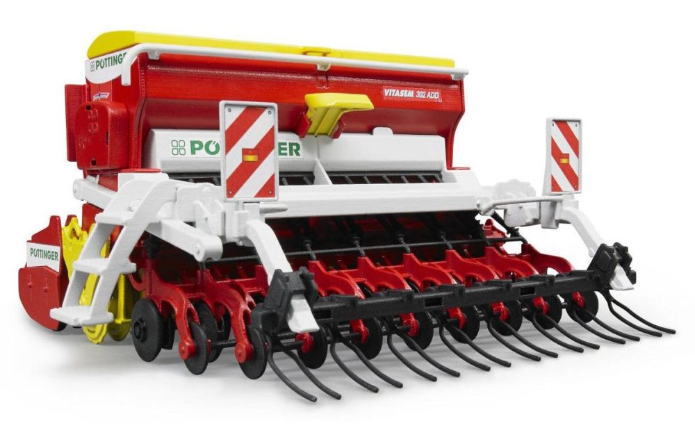 bruder ® Pöttinger Vitasem ADD Kreiselegge-Sämaschine 02347