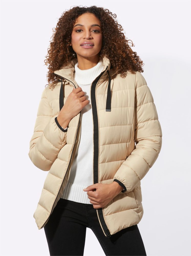 Casual Looks Steppjacke mit Kapuze