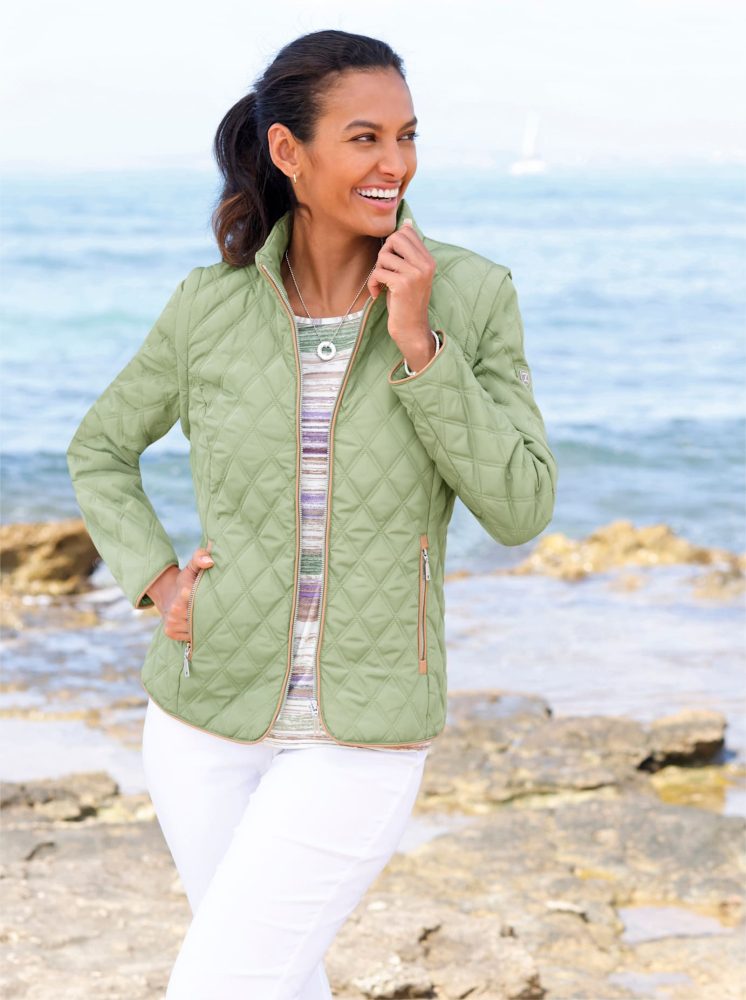 Casual Looks Steppjacke ohne Kapuze