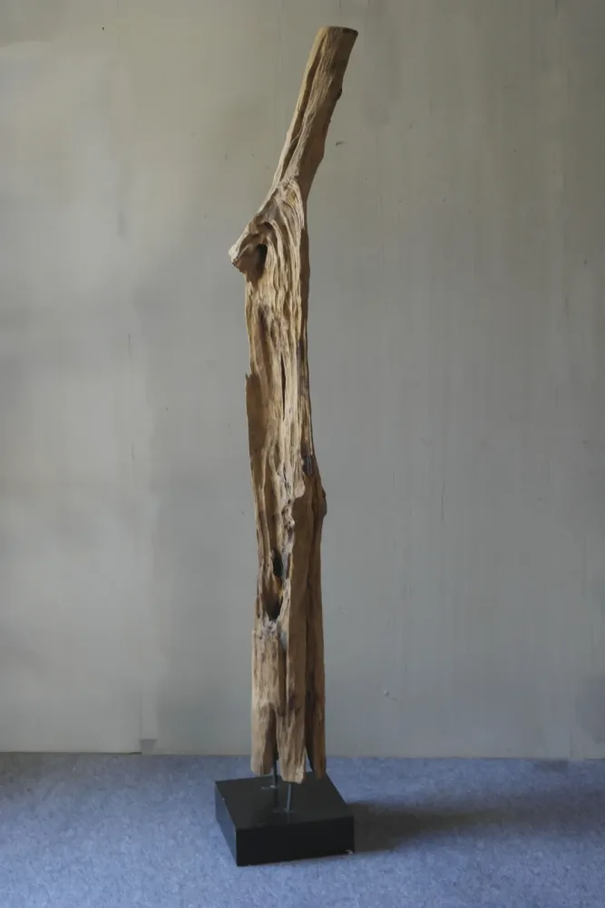 mutoni - Treibholzskulptur Tekka natur 30x200, One Size, Braun