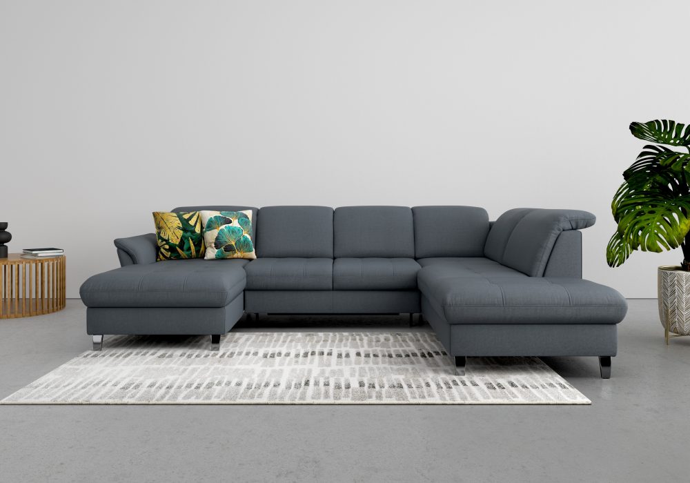sit&more Wohnlandschaft, wahlweise mit Kopfteilverstellung, Bettfunktion und Stauraum