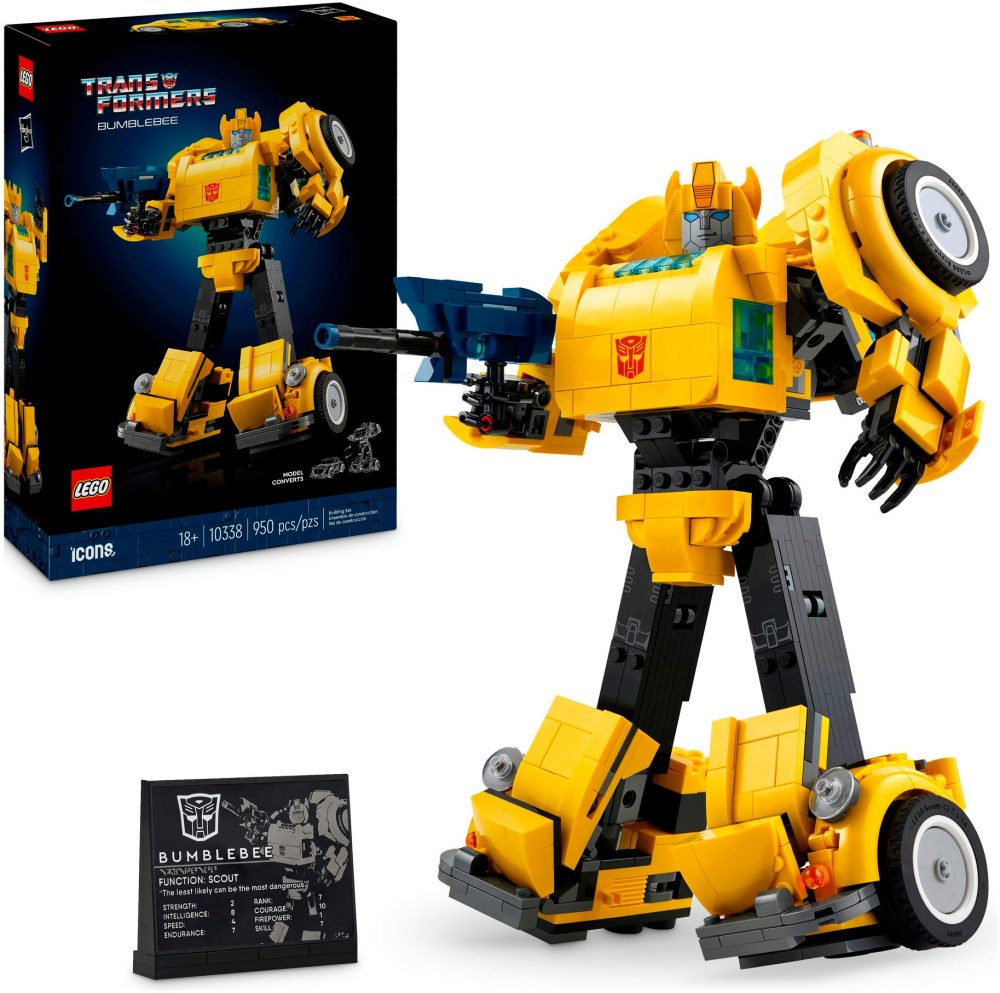 10338 Icons Bumblebee, Konstruktionsspielzeug