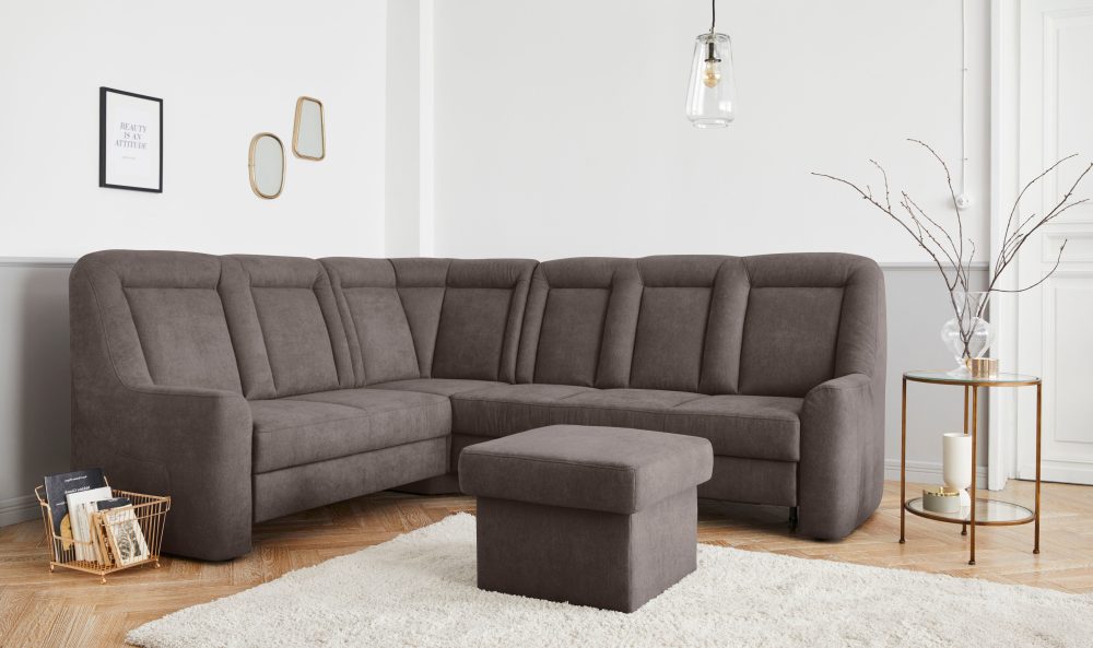 sit&more Ecksofa »Melissa«, klassisches Polsterprogramm, wahlweise mit Bettfunktion und Schubkasten, optional in 