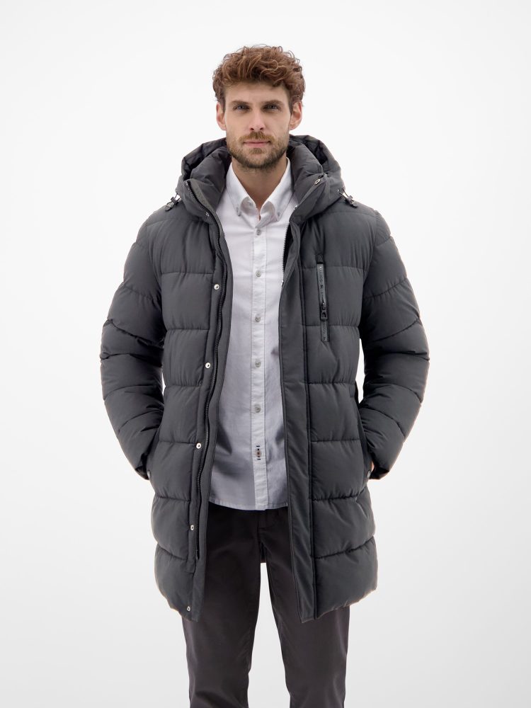LERROS Steppjacke »LERROS Warme Steppjacke für Herren«, mit Kapuze, Wasser- und windabweisend, atmungsaktiv