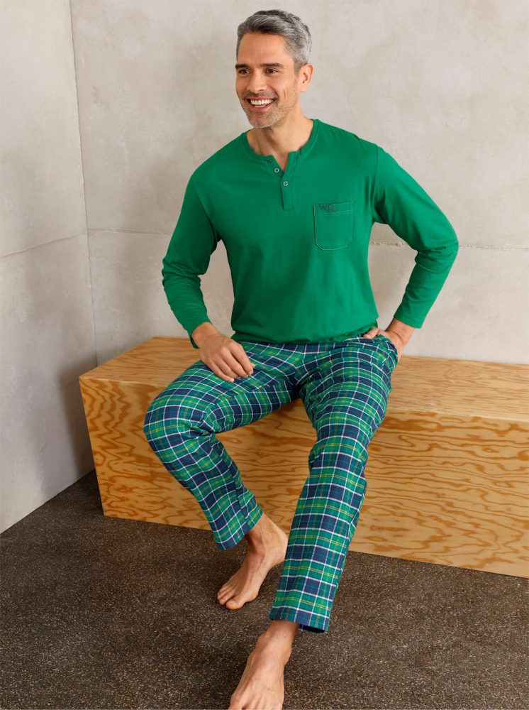 wäschepur Pyjamaoberteil »Schlafanzug-Shirt«, (1 tlg.)