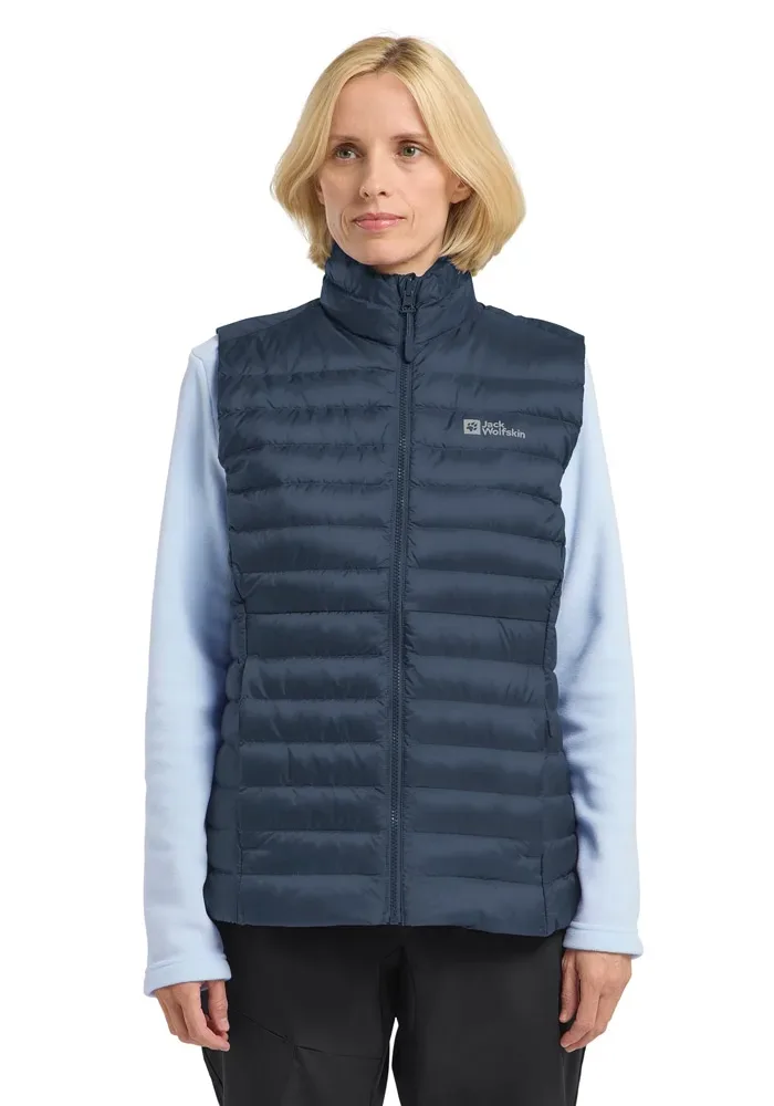 Jack Wolfskin Pilvi Down Damen Gilet Blau, Damen, Größe: M