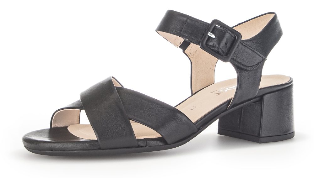 Gabor Sandalette »TUNIS« , Sommerschuh, Sandale, Blockabsatz, in Weite G (=weit)