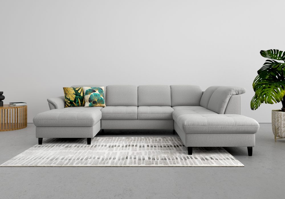 sit&more Wohnlandschaft, wahlweise mit Kopfteilverstellung, Bettfunktion und Stauraum