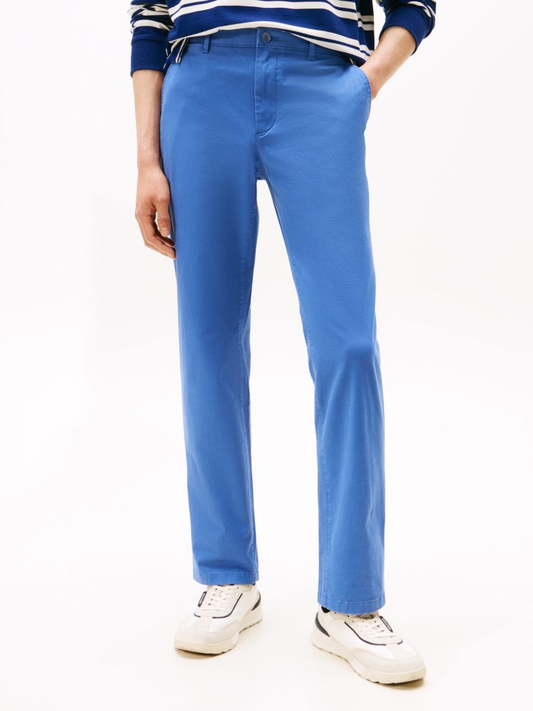 Tommy Hilfiger Chinohose »CORE DENTON ESSENTI«, Gerades Bein, Schlichte Optik