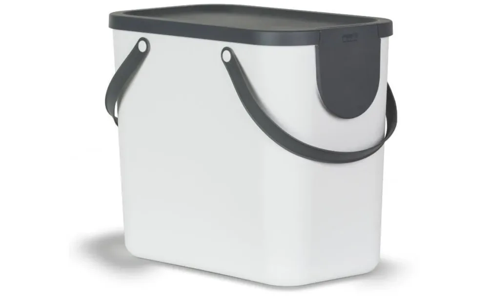 Rotho Recycling Müllsystem Albula | 34 × 23.5 × 40 cm | 25 l